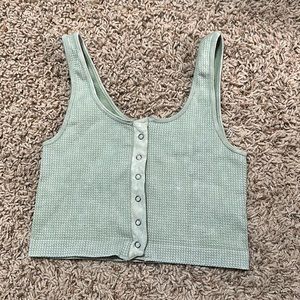 Green Seamless Aeropostale tank top